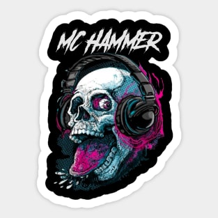 MC HAMMER RAPPER Sticker